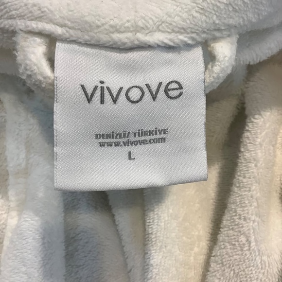 Vivove Turkish Cotton Spa Robe fits WOMENS MEDIUM 35-36 bust - Picture 4 of 7